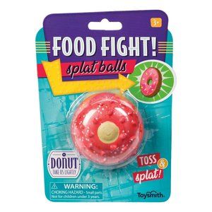 WATCH OUT! Food Fight Splat Balls - DONUT!